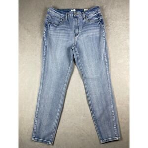 Time and Tru Womens Size‎ 12 Short Skinny Jeans Medium Wash Blue Denim Stretch